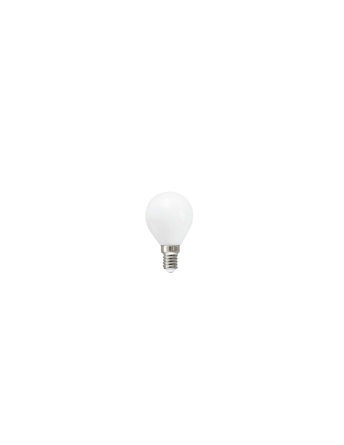 Lampadina a led GLA290B Gea Led in vetro bianco, attacco E14